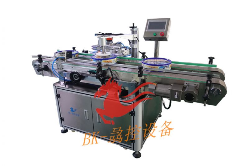 BK-308  全自動立式圓瓶膠帶封口機